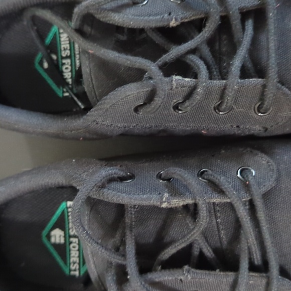 Men's Etnies Jameson 2 ECO Gum Sole Athletic Shoes Black  size 11 - Picture 13 of 15